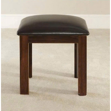 Victoria Oak : Ghế Đôn Gỗ Sồi - Mặt Nệm